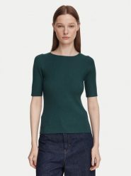 Weekend Max Mara Sweter Gola 2625366081 Zielony ciemny Regular Fit. Zielone swetry klasyczne damskie Weekend Max Mara, s, z wiskozy, bez kołnierzyka. Za 789.99 zł.