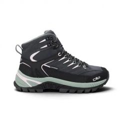 Buty trekkingowe damskie CMP Rigel 2.0 MID. Szare obuwie trekkingowe damskie CMP, na zimę. Za 436.09 zł.