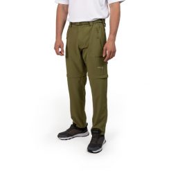 Spodnie trekkingowe i turystyczne BLOIS M dla mężczyzn z technologią Dry Fit, kt. Zielone szorty męskie IZAS, bez wzorów, sportowe. Za 326.04 zł.