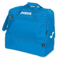 Torba sportowa treningowa Joma Training III na ramię z kieszenią na buty 45 L. Niebieskie torby męskie na ramię Joma, bez wzorów, z materiału, na ramię, duże. Za 88.99 zł.
