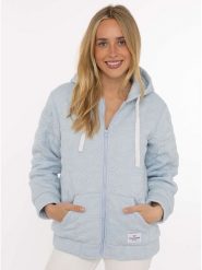 Zwillingsherz Bluza "Endless Love" w kolorze błękitnym rozmiar: S/M. Niebieskie bluzy z kapturem damskie Zwillingsherz, m. Za 206.42 zł.