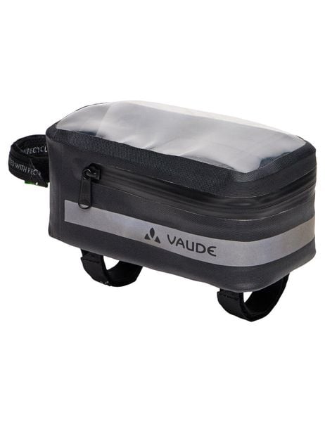 Torba na siodełko rowerowe VAUDE. Czarne torby męskie na ramię Vaude, bez wzorów, z materiału, na ramię. Za 197.99 zł.