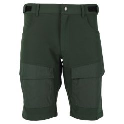 Spodenki trekkingowe męskie Whistler Eric. Zielone szorty męskie WHISTLER, bez kołnierzyka. Za 249.99 zł.