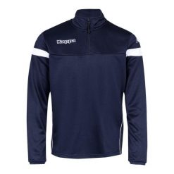 Bluza Kappa Novare. Białe bluzy bez kaptura męskie Kappa. Za 206.00 zł.