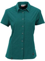 Maul Sport Bluzka funkcyjna "Agile 3XT" w kolorze morskim rozmiar: 44. Niebieskie bluzki sportowe damskie Maul Sport, z materiału, bez kołnierzyka, bez ramiączek. Za 173.99 zł.