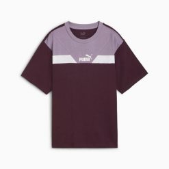 Koszulka damska Puma POWER RELAXED fioletowa 68164544 r S. Fioletowe bluzki sportowe damskie Puma, l, z gumy, bez kołnierzyka, bez ramiączek. Za 92.08 zł.