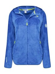 Geographical Norway Kurtka polarowa "Upalood" w kolorze niebieskim rozmiar: XXL. Niebieskie kurtki damskie Geographical Norway, xxl, bez wzorów, z polaru, bez kaptura. Za 95.69 zł.