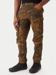 G-Star Raw Spodnie materiałowe Rovic Zip 3D D02190-E081 Zielony Tapered Fit. Zielone spodnie materiałowe męskie G-Star Raw, bez wzorów, z bawełny, retro. Za 579.99 zł.