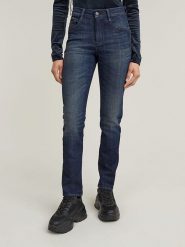G-Star Dżinsy "Ace 2.0" - Slim fit - w kolorze granatowym rozmiar: W31/L34. Niebieskie jeansy damskie G-Star. Za 210.81 zł.