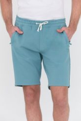 GUESS Turkusowe męskie shorty Arlo, Rozmiar XL. Niebieskie szorty męskie Guess, z aplikacjami. W wyprzedaży za 256.99 zł.
