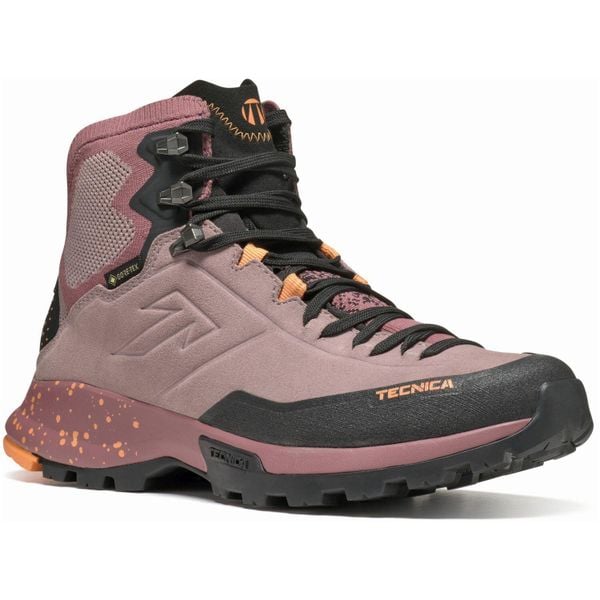 Buty turystyczne damskie Tecnica Forge Hike Mid GTX. Czerwone obuwie trekkingowe damskie TECNICA. Za 604.09 zł.