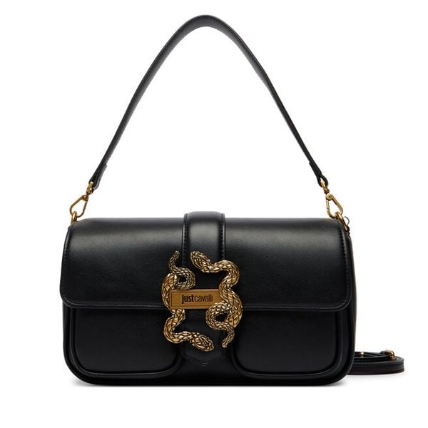 Torebka Just Cavalli. Czarne torebki klasyczne damskie Just Cavalli, bez wzorów, bez dodatków. Za 829.99 zł.