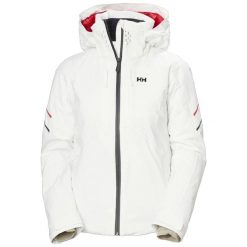 Damska kurtka narciarska Helly Hansen Alphelia Infinity. Białe kurtki damskie Helly Hansen, xs, bez wzorów, bez kaptura, narciarskie. W wyprzedaży za 2,169.00 zł.