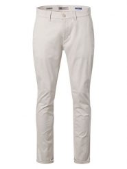 Pioneer Spodnie chino "Enzo" w kolorze kremowym rozmiar: W32/L32. Brązowe spodnie materiałowe męskie Pioneer, bez wzorów. Za 134.95 zł.
