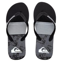 Japonki plażowe męskie Quiksilver Java Smocked Wave. Czarne klapki i japonki męskie Quiksilver. Za 60.00 zł.