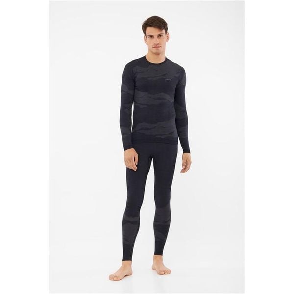 VIKING Bielizna termoaktywna męska Gasher Man Set Merino navy-L. Niebieskia bielizna termoaktywna męska VIKING, l, bez wzorów, z elastanu. Za 283.39 zł.