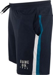 Męskie spodenki Athl. Dpt Iorio granatowe 2XL. Niebieskie szorty męskie Givova, na lato, bez wzorów, z bawełny, sportowe. Za 151.99 zł.