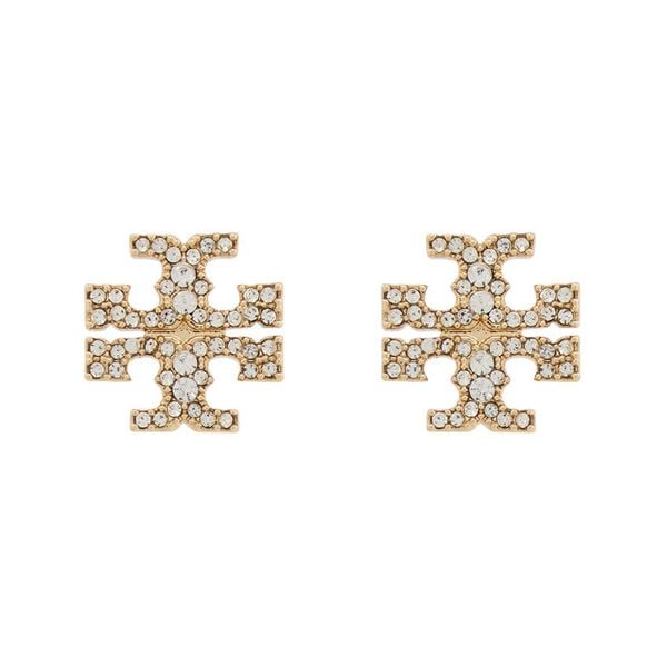 Kolczyki Tory Burch. Żółte kolczyki damskie Tory Burch, złote. Za 544.99 zł.