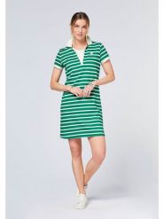 Polo Sylt Sukienka polo w kolorze zielonym rozmiar: XL. Zielone sukienki damskie Polo Sylt, na co dzień, xl, bez wzorów, z bawełny, bez kołnierzyka, bez ramiączek, mini, proste. Za 100.75 zł.