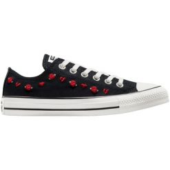 Buty sportowe Converse Chuck Taylor All Star Valentine Day. Czarne buty sportowe na co dzień damskie Converse, bez wzorów. Za 390.00 zł.
