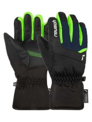 Reusch Rękawiczki funkcyjne "Bennet" w kolorze granatowo-zielonym rozmiar: 4. Niebieskie rękawiczki dziecięce REUSCH, ze skóry, bez ramiączek. Za 115.55 zł.