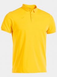Joma Funkcyjna koszulka polo w kolorze żółtym rozmiar: L. Żółte koszulki polo męskie Joma, l, bez wzorów, bez ramiączek. Za 127.35 zł.