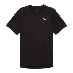 Koszulka do biegania męska PUMA Run Velocity Tee Tri-Blend. Czarne t-shirty sportowe męskie Puma, m, bez ramiączek, do biegania. Za 89.99 zł.