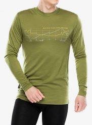 Termoaktywna bluza Sensor Merino Active PT Tee L/S. Zielone bluzy bez kaptura męskie Sensor, l, z materiału. Za 357.49 zł.