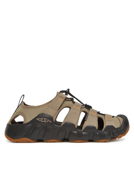 Keen Sandały Hyperport H2 1030857 Khaki. Brązowe sandały męskie Keen, z materiału, bez zapięcia. Za 539.99 zł.