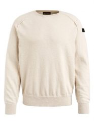PME Legend Sweter w kolorze kremowym rozmiar: XXL. Brązowe swetry męskie PME Legend, xxl, bez wzorów, z bawełny, bez kołnierzyka. Za 158.10 zł.