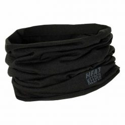 Wielofunkcyjny szalik/ocieplacz na szyję Heat Keeper czarne. Czarne szaliki i kominy damskie HEAT KEEPER, na zimę, bez wzorów. Za 116.99 zł.