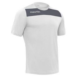 Koszulka Macron andromeda. Białe t-shirty sportowe męskie Macron, m, bez ramiączek, do piłki nożnej. Za 106.00 zł.