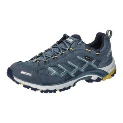 Buty Meindl Caribe GTX. Niebieskie buty trekkingowe męskie MEINDL, z gore-texu, bez zapięcia, trekkingowe, gore-tex. Za 849.00 zł.