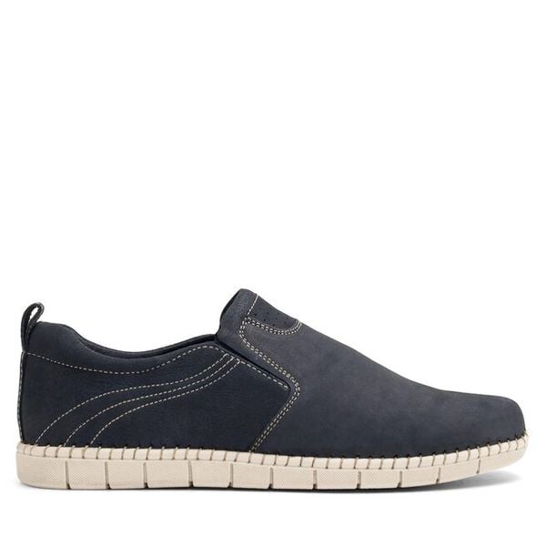 Półbuty Sergio Bardi. Niebieskie półbuty męskie Sergio Bardi, bez zapięcia. Za 229.99 zł.