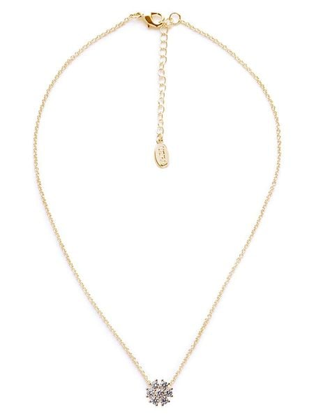 U.S. Polo Assn. Pozłacany naszyjnik z zawieszką - dł. 36,5 cm rozmiar: onesize. Żółte naszyjniki damskie U.S. Polo Assn., metalowe. Za 73.99 zł.