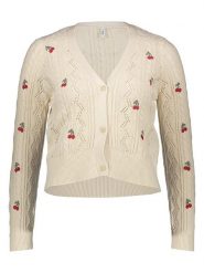 ONLY Kardigan w kolorze beżowym rozmiar: M. Brązowe kardigany damskie Only, m, bez wzorów. Za 110.81 zł.