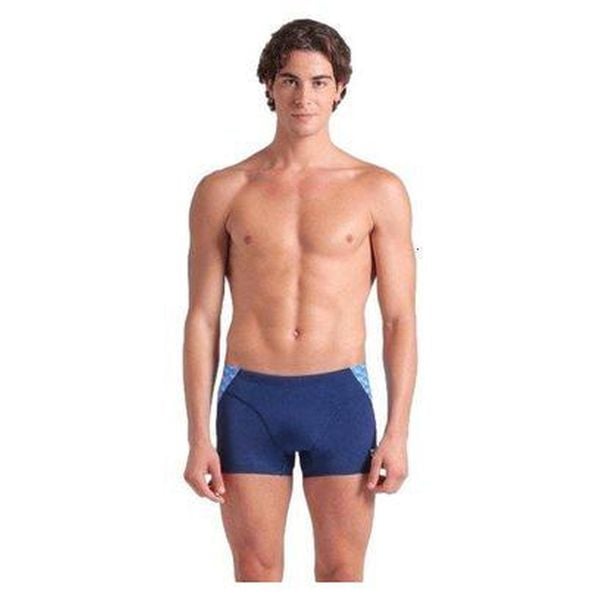 Bokserki Arena Monogram. Niebieskie kąpielówki męskie Arena, m, bez wzorów, do pływania. Za 169.99 zł.