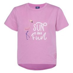 Koszulka Dziewczęca Ostrich Holiday. Czerwone koszulki dziewczęce BEJO, bez wzorów, z bawełny, bez ramiączek. Za 56.99 zł.