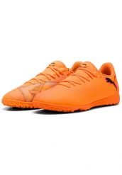 Buty piłkarskie Puma Future 8 Play TT. Brązowe obuwie do biegania damskie Puma. Za 252.80 zł.