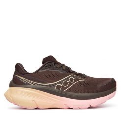 Buty do biegania Saucony. Brązowe obuwie do biegania damskie Saucony. Za 699.99 zł.