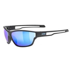 Okulary Uvex przeciwsłoneczne SportStyle 806 Black Matt. Czarne okulary przeciwsłoneczne męskie Uvex. Za 232.32 zł.