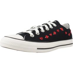 Kapcie CONVERSE CHUCK TAYLOR ALL STAR Czarny. Czarne kapcie damskie Converse, z tkaniny. Za 390.00 zł.