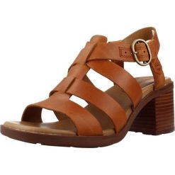 Sandały TIMBERLAND BELLEVAUX Brązowy. Brązowe obuwie trekkingowe damskie Timberland, bez wzorów, ze skóry, bez obcasa. Za 477.99 zł.