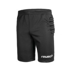 Spodenki bramkarskie Reusch Starter II. Czarne szorty sportowe męskie REUSCH, l, na fitness i siłownię. Za 165.50 zł.