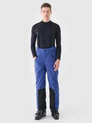 4F Spodnie narciarskie w kolorze granatowym rozmiar: XL. Niebieskie spodnie materiałowe męskie 4f, bez wzorów. Za 396.88 zł.