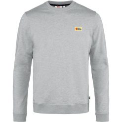 Szara Bawełniana Bluza Fjällräven. Szare bluzy z kapturem męskie Fjällräven, m, z bawełny. Za 478.55 zł.