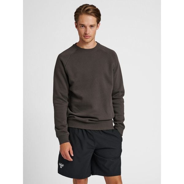 Bluza Hummel Red Heavy. Czarne bluzy sportowe męskie HUMMEL, bez wzorów, sportowe, bez kołnierzyka, bez ramiączek. W wyprzedaży za 168.00 zł.