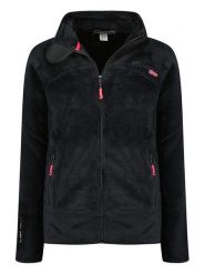 ANAPURNA Kurtka polarowa "Uternel" w kolorze czarnym rozmiar: XXL. Czarne kurtki damskie ANAPURNA, xxl, bez wzorów, z polaru, bez kaptura. Za 73.99 zł.