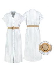 Eight2Nine Sukienka w kolorze błękitnym rozmiar: XS. Niebieskie sukienki damskie Eight2Nine, na co dzień, xs, bez wzorów, z tkaniny, bez kołnierzyka, bez ramiączek, midi, proste. Za 130.99 zł.