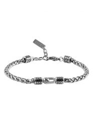 U.S. Polo Assn. Bransoletka rozmiar: onesize. Szare biżuteria dla mężczyzn U.S. Polo Assn., ze stali. Za 82.99 zł.